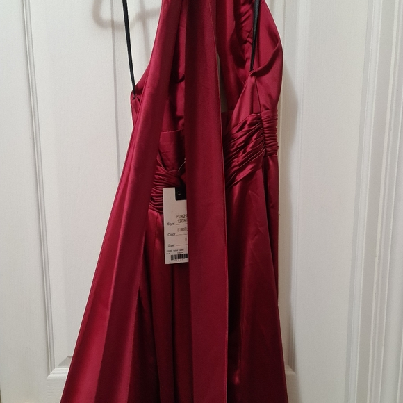 Mac Duggal Dresses Macduggal Halter Wrap Gown Poshmark